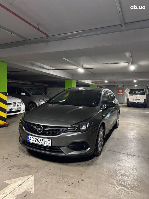 Opel Astra K Sports Tourer 2019 серебристый - фото 14