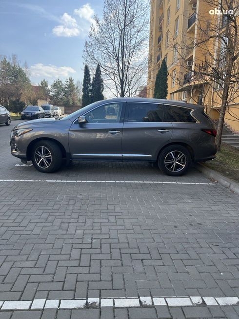 Infiniti QX60 2017 серебристый - фото 6