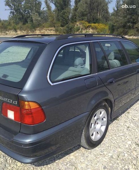 BMW 5 серия 2001 серый - фото 5