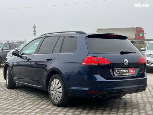 Volkswagen Golf 2014 синий - фото 7