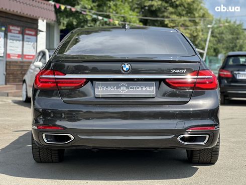BMW 7 серия 2016 черный - фото 4