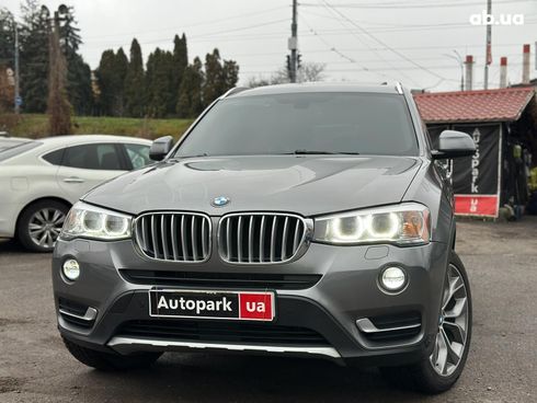 BMW X3 2014 серый - фото 4