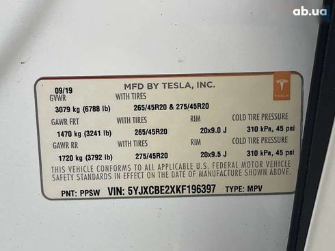 Tesla Model X 2019 - фото 18