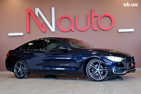 BMW 4 Series Gran Coupe 2016 синий - фото 6