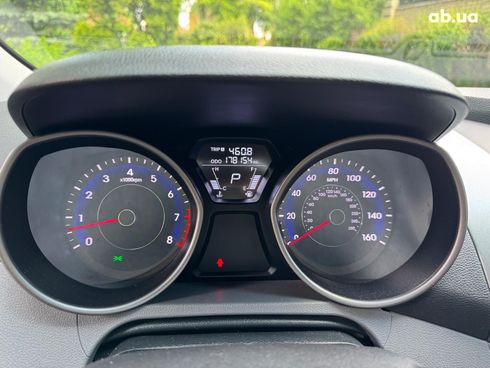 Hyundai Elantra 2013 синий - фото 12