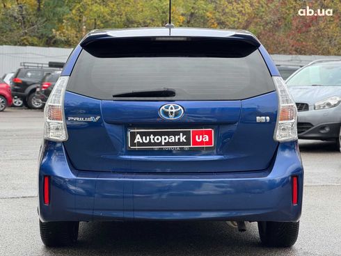 Toyota Prius V 2012 синий - фото 10