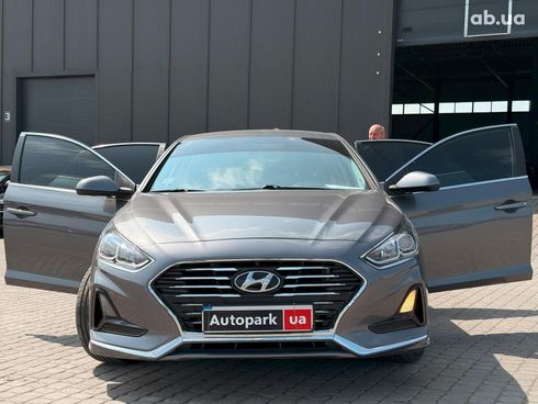 Hyundai Sonata 2017 серый - фото 20