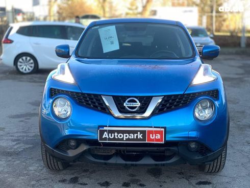 Nissan Juke 2019 синий - фото 2