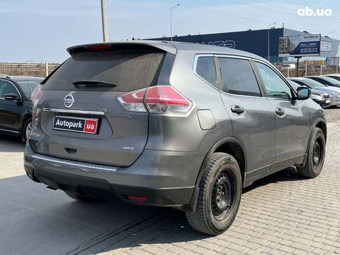 Nissan Rogue 2016 серый - фото 7