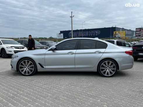 BMW 5 серия 2019 серый - фото 26