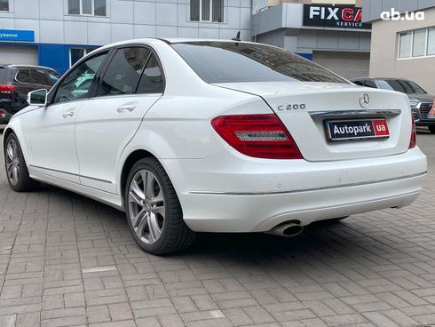 Mercedes-Benz C-Класс 2013 белый - фото 8