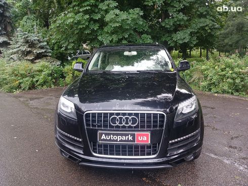 Audi Q7 2015 черный - фото 2