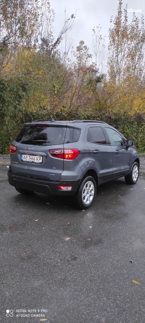 Ford EcoSport 2018 серый - фото 9