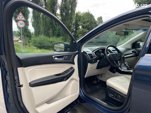Ford Edge 2017 синий - фото 33
