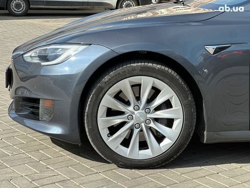 Tesla Model S 2017 серый - фото 11