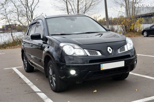 Renault Koleos 2008 черный - фото 2