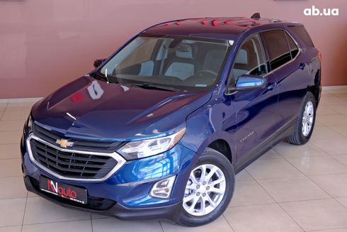 Chevrolet Equinox 2020 синий - фото 2