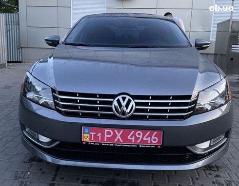 Volkswagen Passat 2014 серый - фото 2