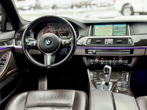 BMW 5 серия 2014 белый - фото 20