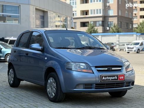 Chevrolet Aveo 2007 синий - фото 3