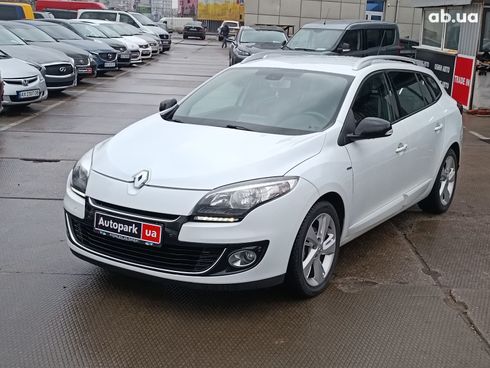 Renault Megane 2012 белый - фото 11