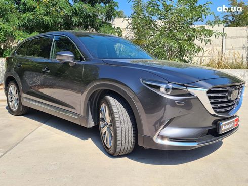 Mazda CX-9 2022 серый - фото 3