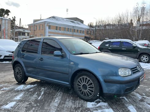 Volkswagen Golf 2003 синий - фото 6