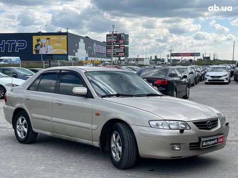 Mazda 626 2001 серый - фото 3