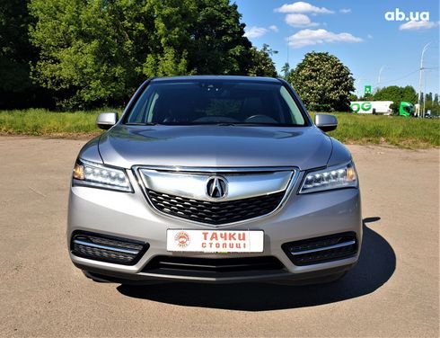 Acura MDX 2016 серый - фото 2