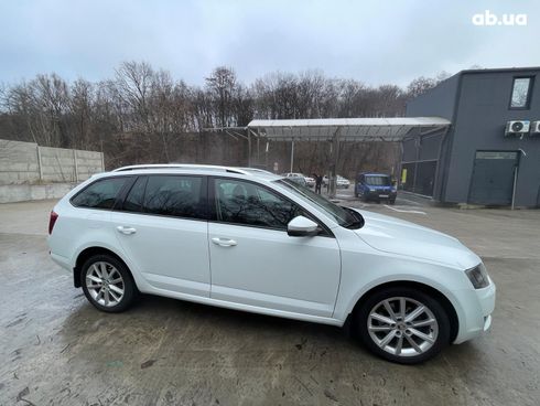 Skoda octavia a7 2016 белый - фото 6