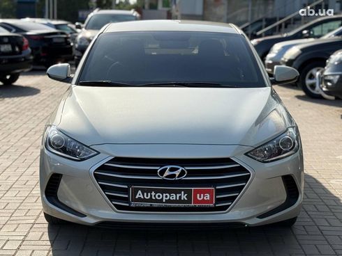 Hyundai Elantra 2018 бежевый - фото 2