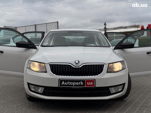 Skoda octavia a7 2016 белый - фото 42