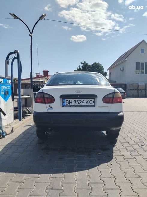 Daewoo Lanos 1998 белый - фото 11