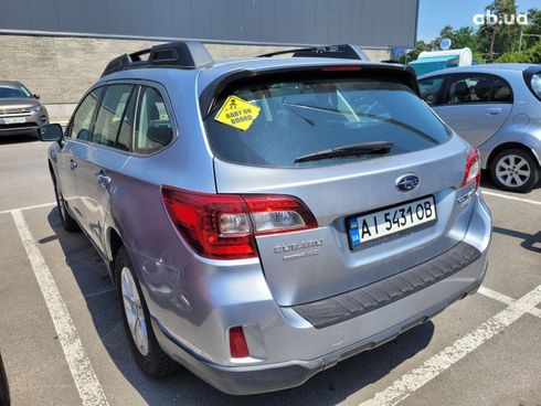 Subaru Outback 2015 серебристый - фото 5
