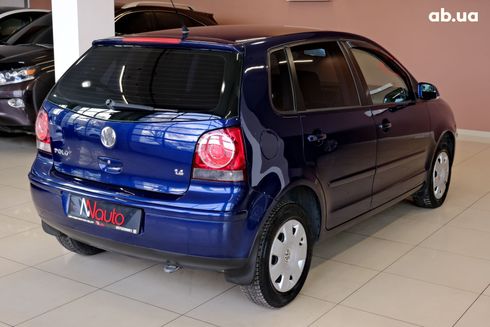 Volkswagen Polo 2008 синий - фото 4