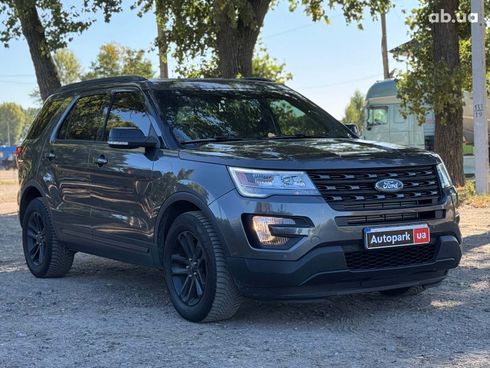 Ford Explorer 2017 серый - фото 14