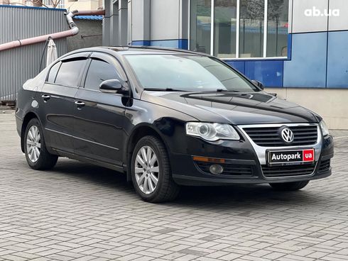 Volkswagen passat b6 2008 черный - фото 3