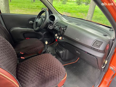 Nissan Micra 2004 оранжевый - фото 12