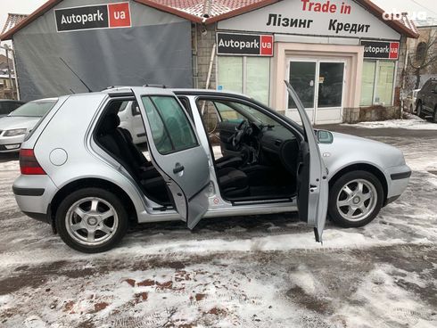 Volkswagen Golf 2001 серый - фото 13