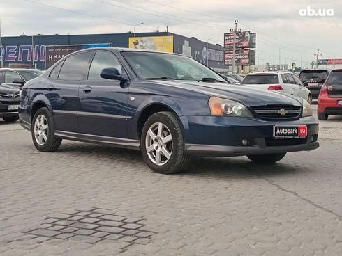 Chevrolet Evanda 2005 синий - фото 3