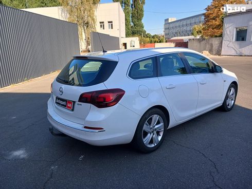 Opel astra j 2015 белый - фото 10