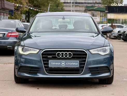 Audi A6 2011 синий - фото 8