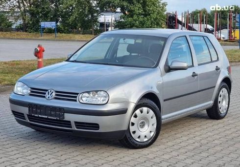 Volkswagen Golf 2003 серый - фото 3