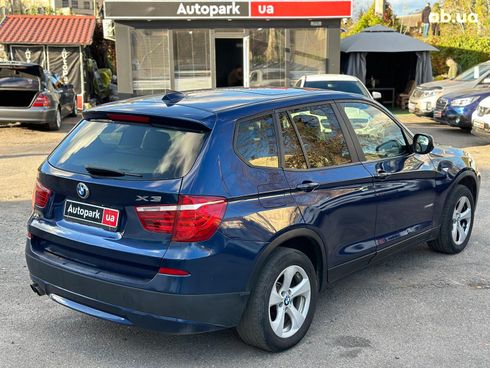 BMW X3 2011 синий - фото 15
