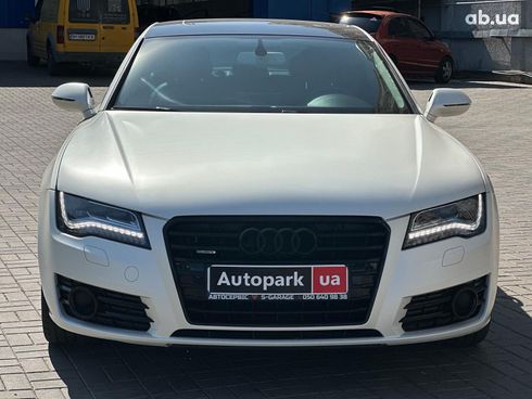 Audi A7 2013 белый - фото 2