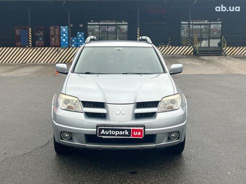 Mitsubishi Outlander 2008 серый - фото 2