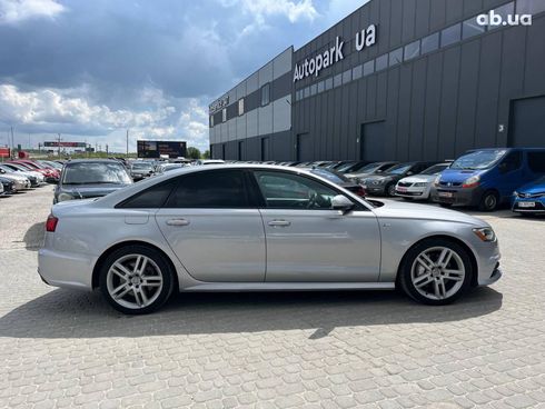Audi A6 2016 серый - фото 5
