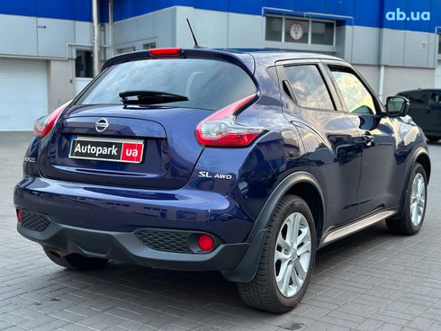 Nissan Juke 2015 синий - фото 5