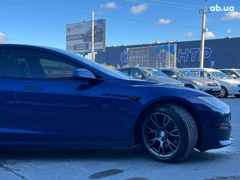Tesla Model S 2022 синий - фото 10
