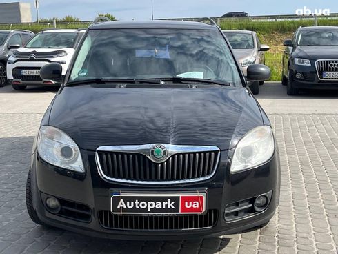 Skoda Fabia 2009 черный - фото 2